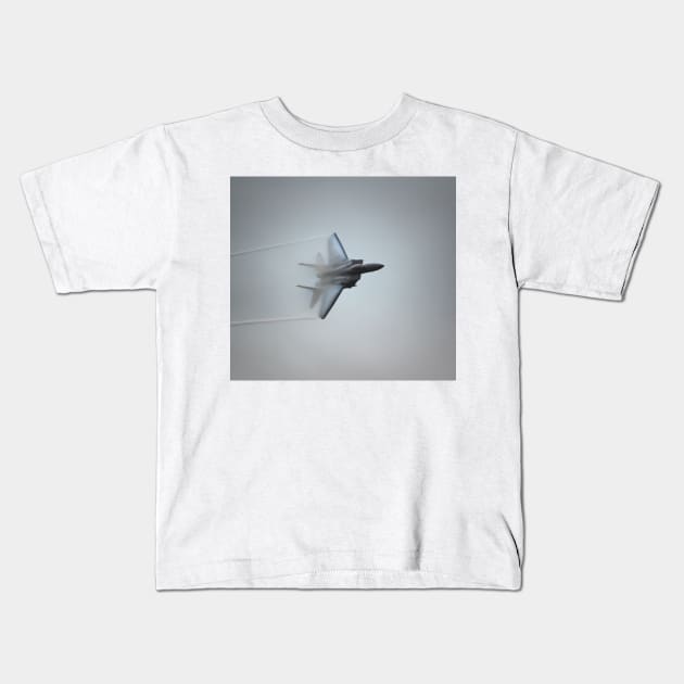 USAF F-15E Strike Eagle Kids T-Shirt by Nigdaw